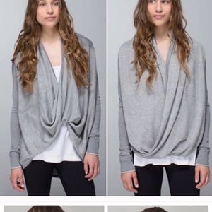 Lululemon Iconic Wrap Sweater - sz 8